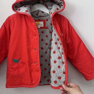 NEW WITH TAGS - Boden Red Corduroy Apple Jacket
